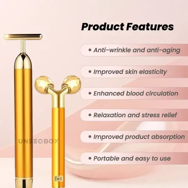 24K Gold Skin Care Massager