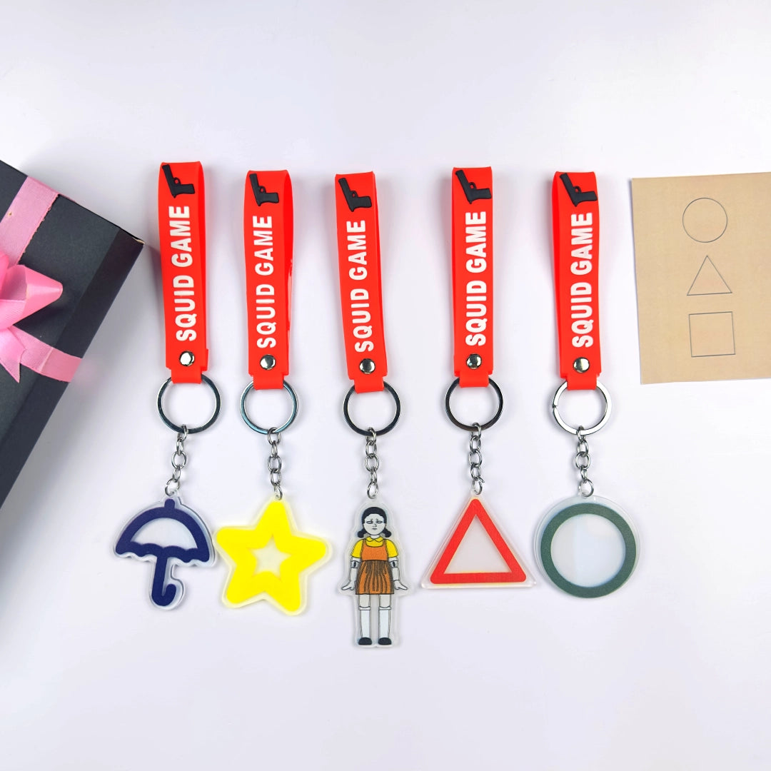 3D Squid Game Keychains