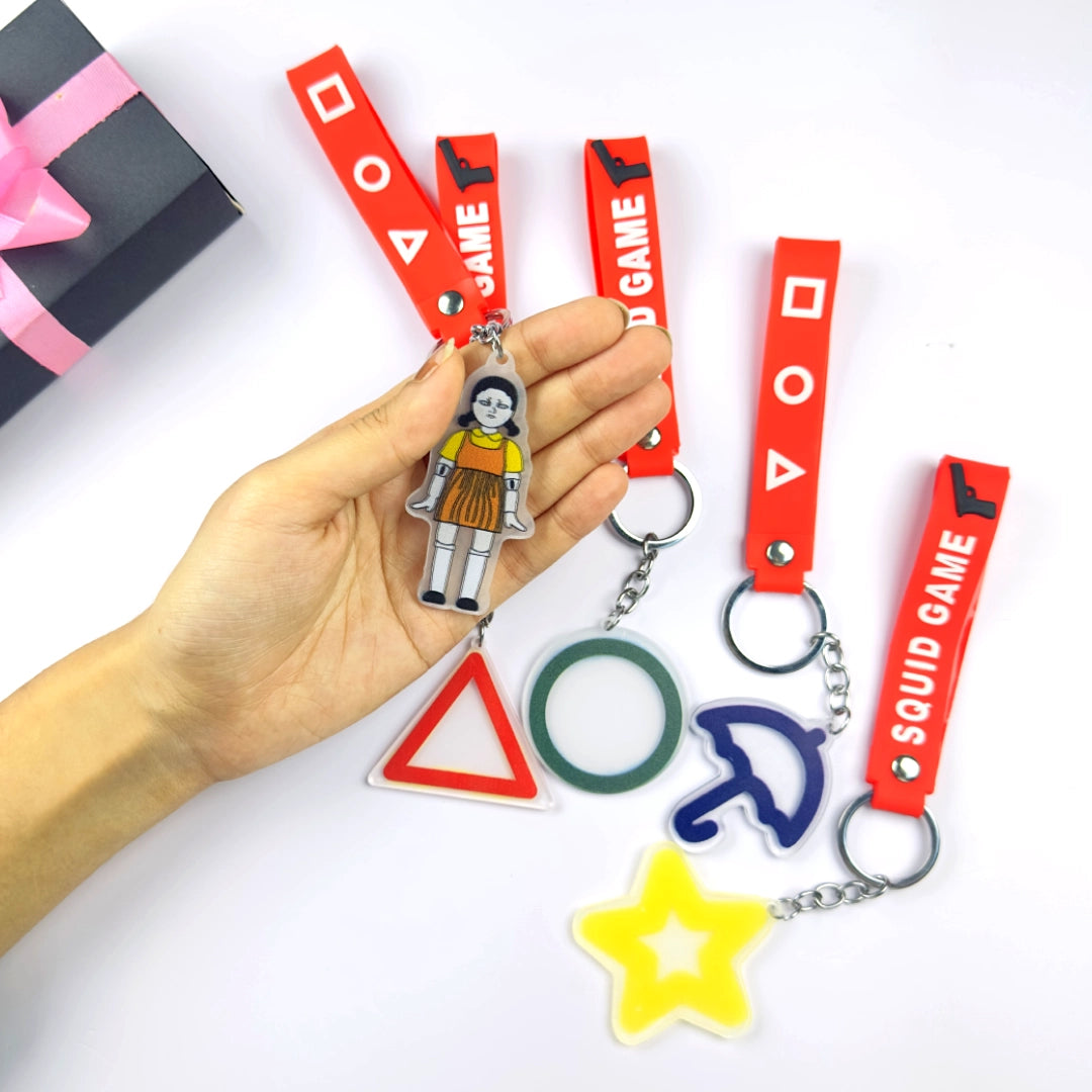 3D Squid Game Keychains