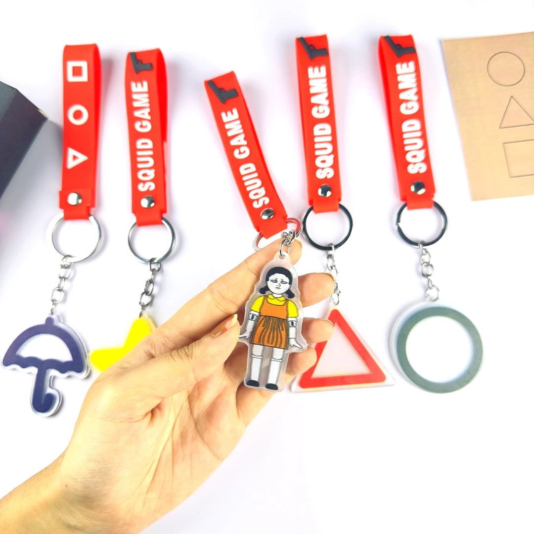 3D Squid Game Keychains