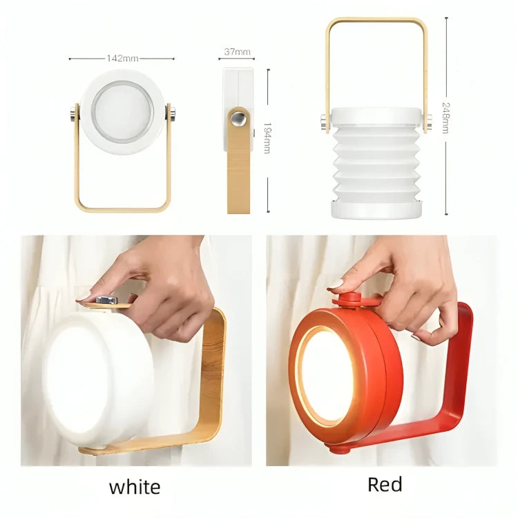 8W Plastic Collapsible LED Table Lamp