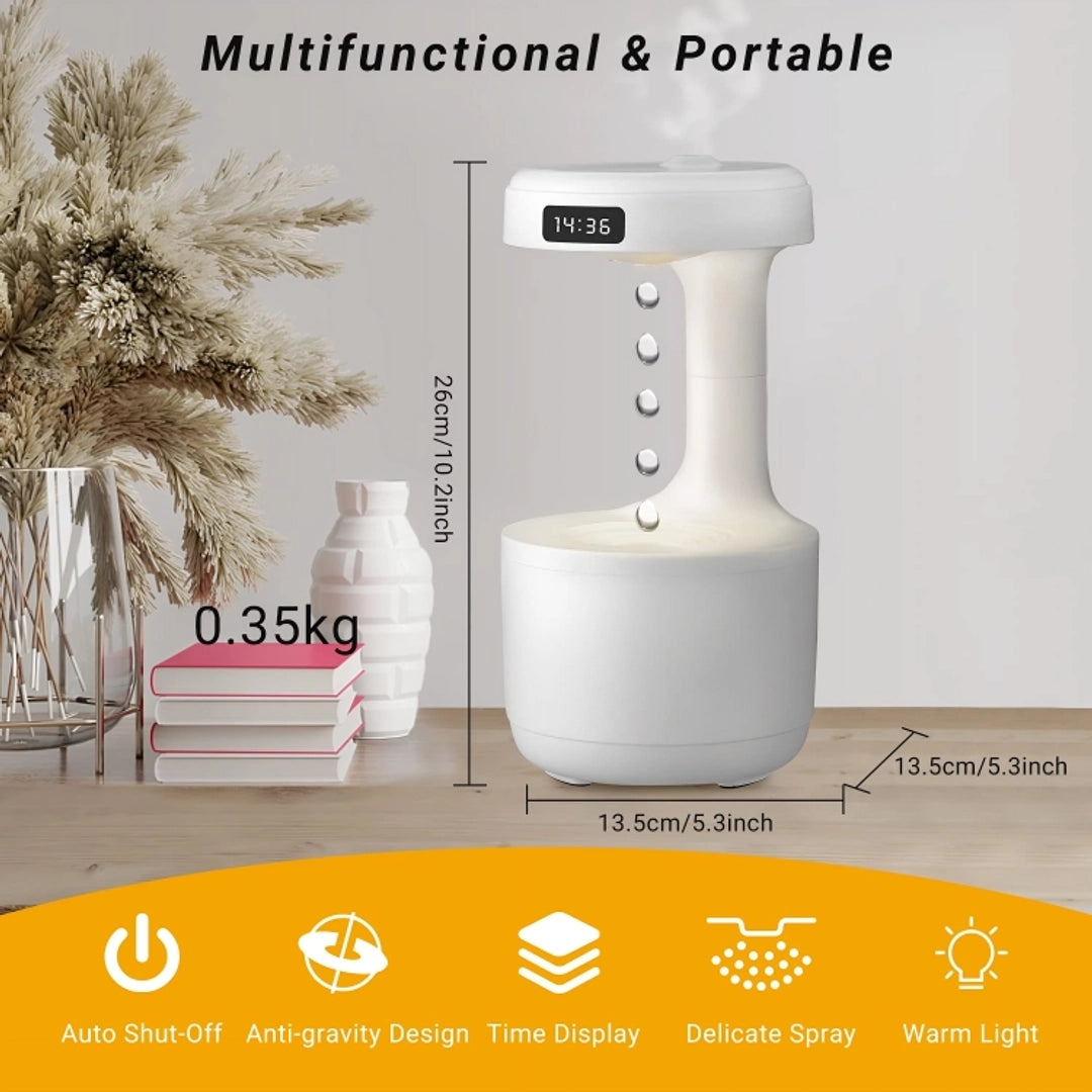 Anti-Gravity Water Drop Humidifier