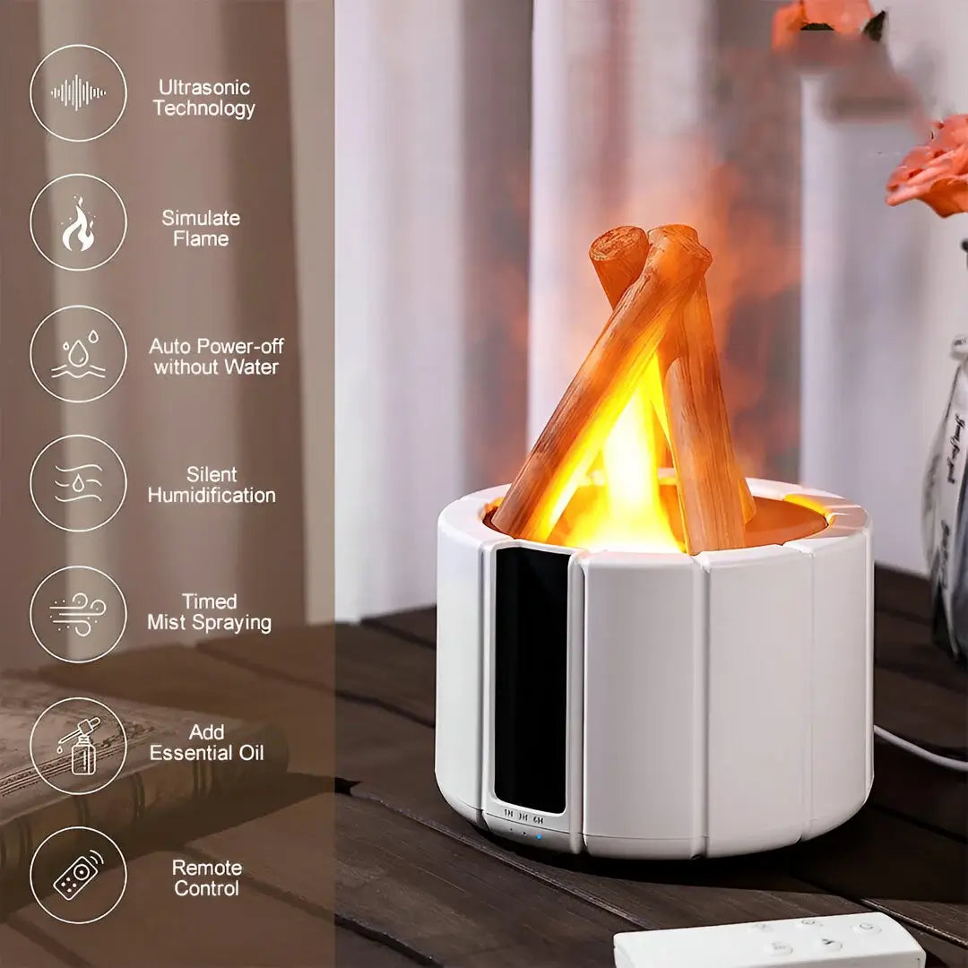 Bonfire Aroma Flame Humidifier