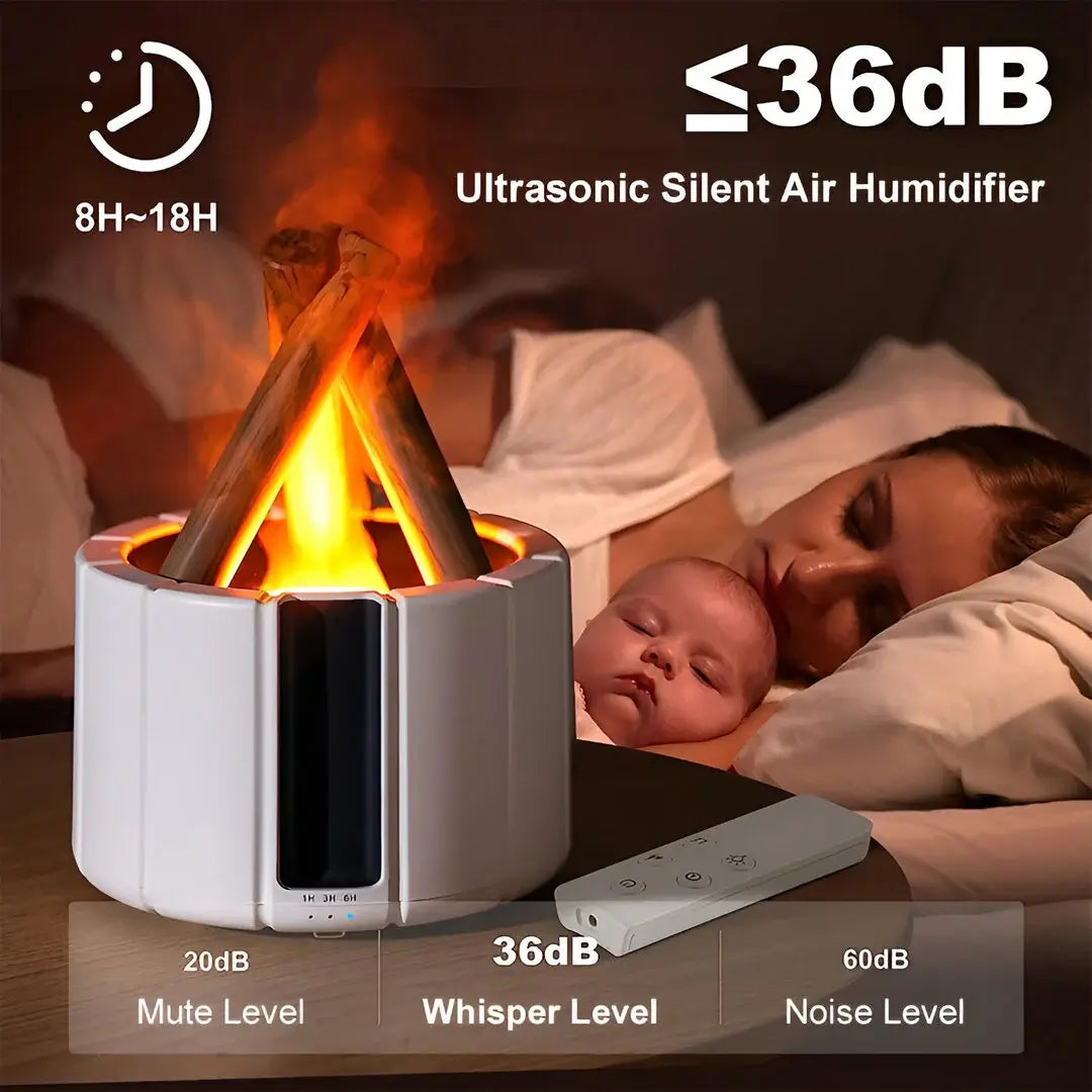 Bonfire Aroma Flame Humidifier