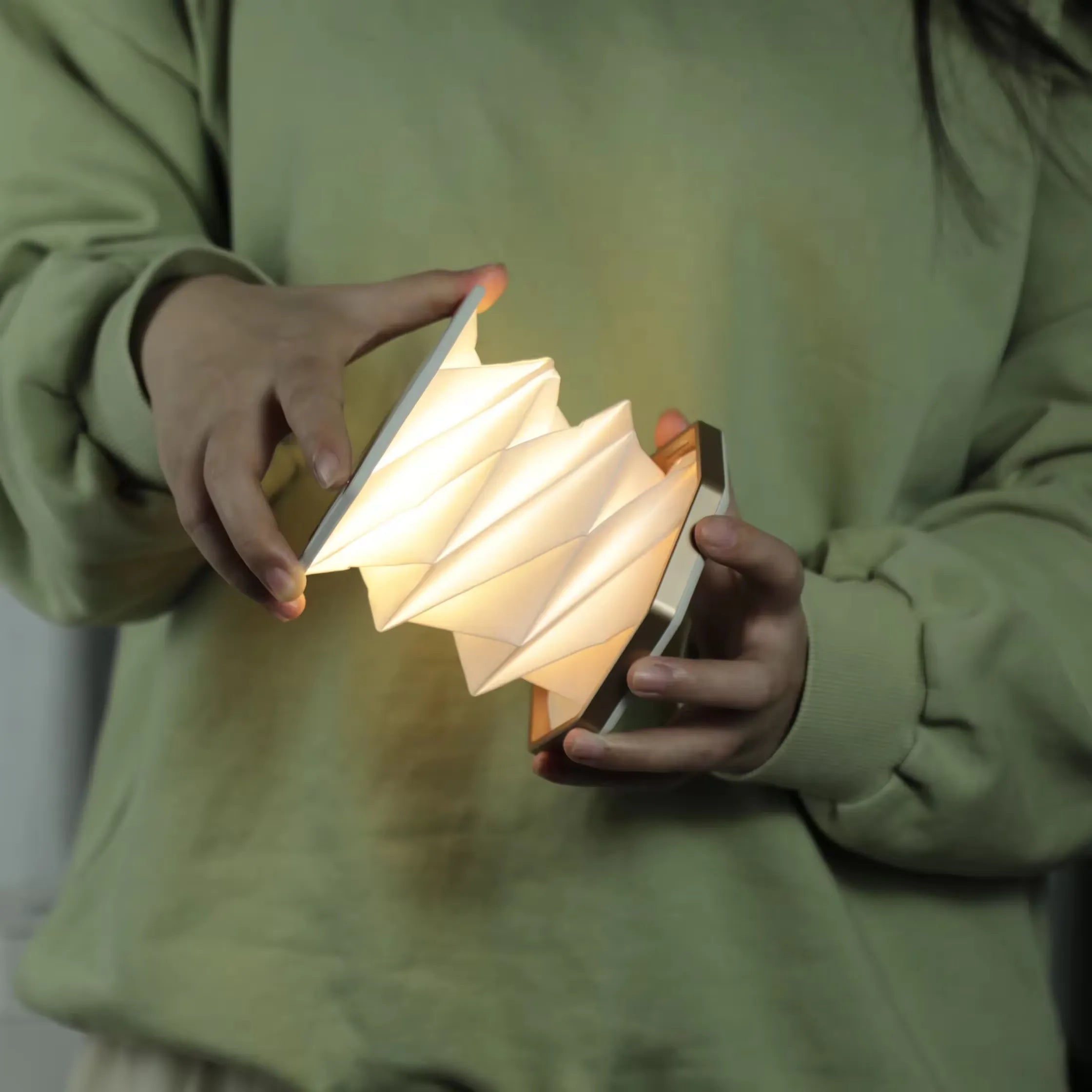 Modern Origami LED Table Lamp with Touch Control