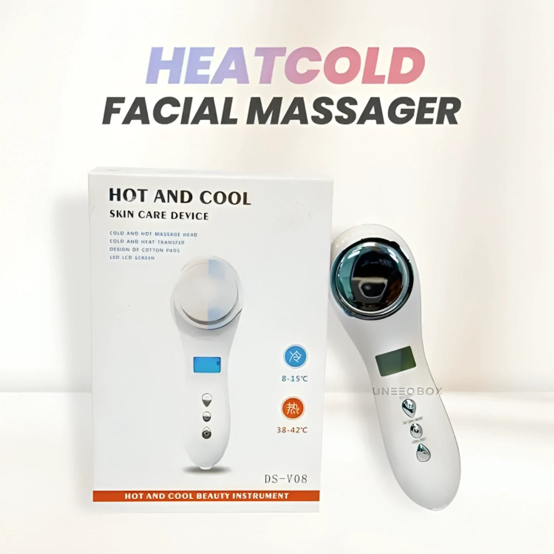 Heat Cold Facial Massager