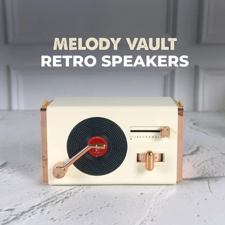 Melody Vault Retro Speaker