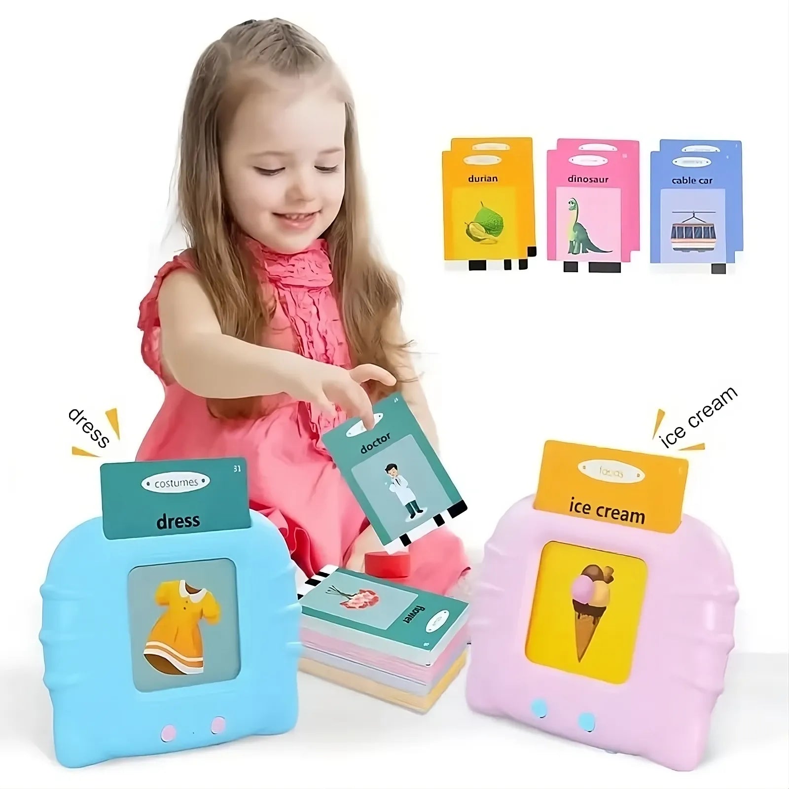 Talking Flash Cards Early Learning Educational Machine for kids