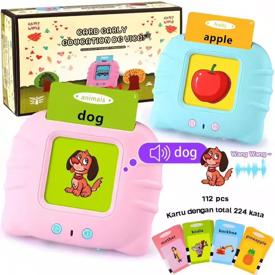 Talking Flash Cards Early Learning Educational Machine for kids