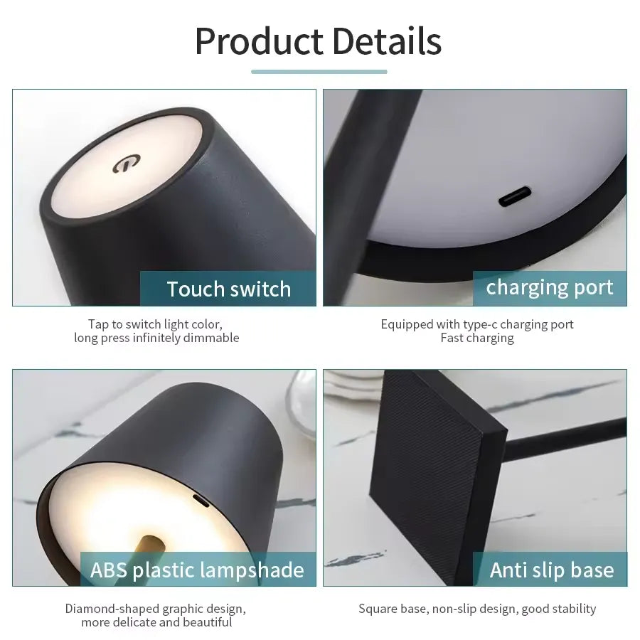 European Style Modern LED Desk Lamp