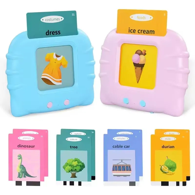 Talking Flash Cards Early Learning Educational Machine for kids