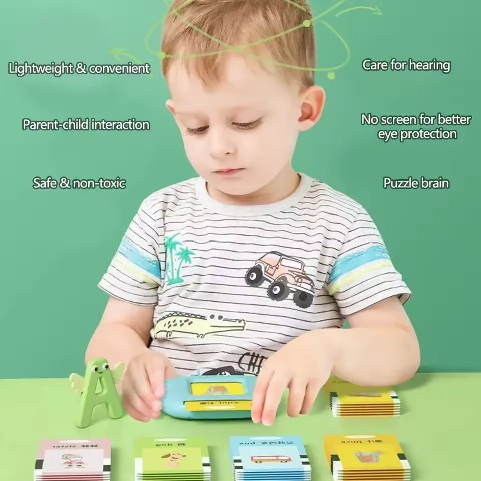 Talking Flash Cards Early Learning Educational Machine for kids