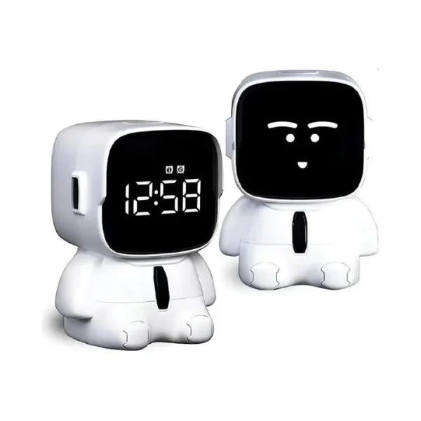 Square Astronaut Emoji Alarm Clock