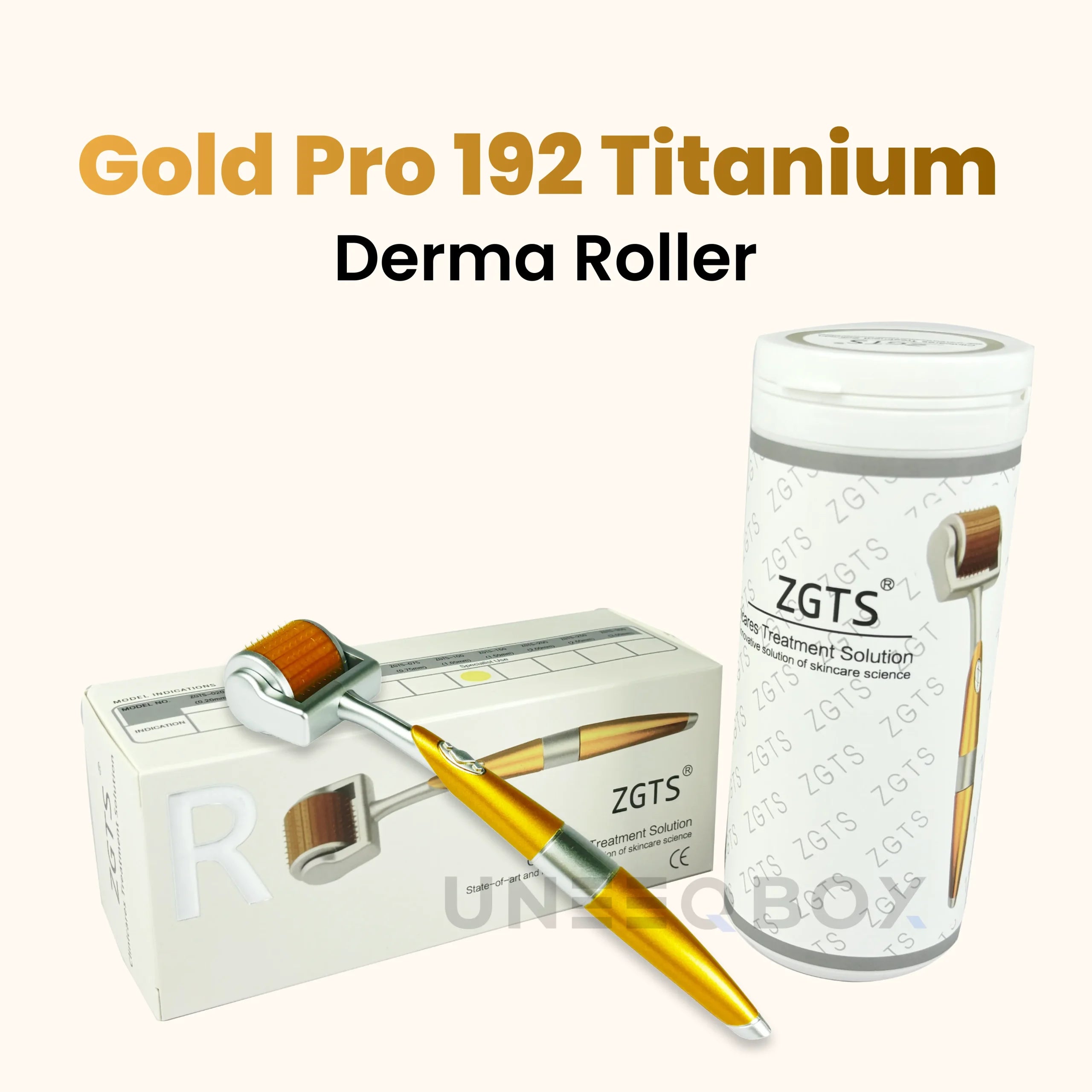 UB Titanium Microneedle Derma Roller 192/0.25mm