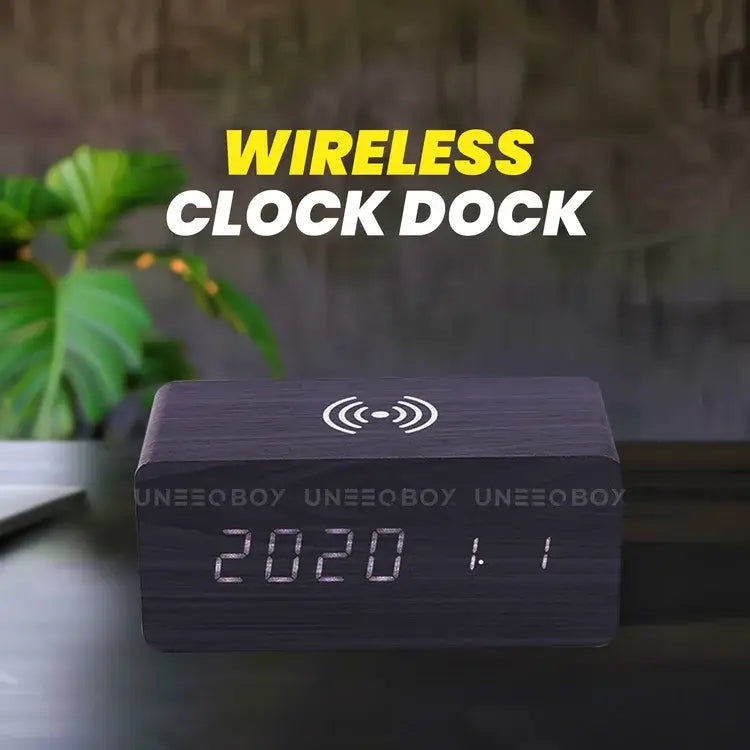 UB Wooden Clock Dock