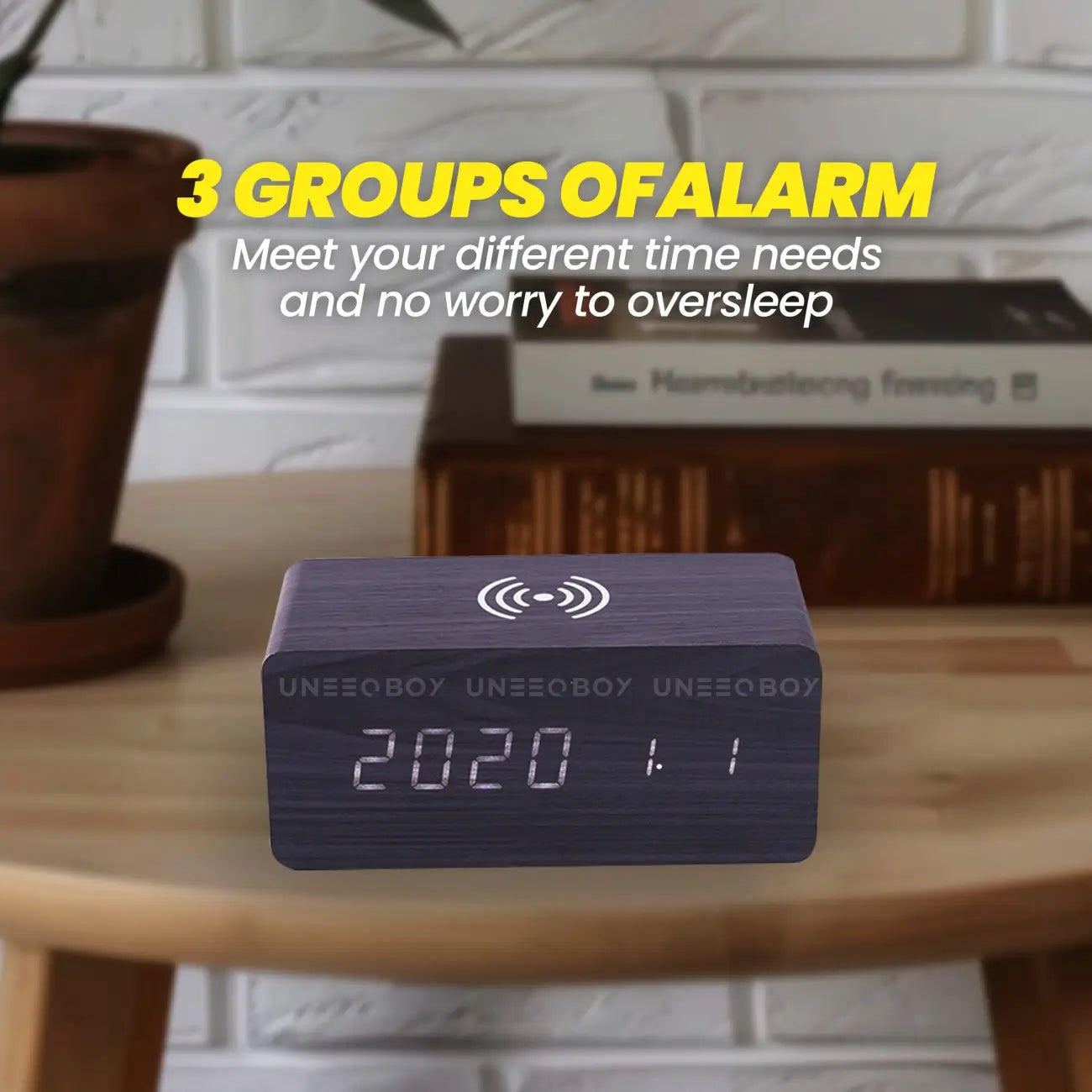 UB Wooden Clock Dock