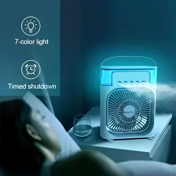 Portable Mini Air Cooler & Humidifier for Room Cooling