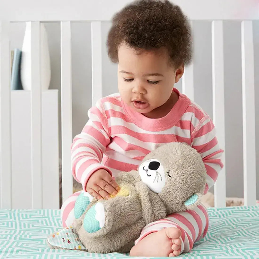 Breathing Teddy Bear with Music, Light & Breathing Motion