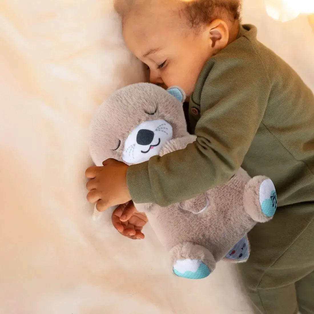 Breathing Teddy Bear with Music, Light & Breathing Motion