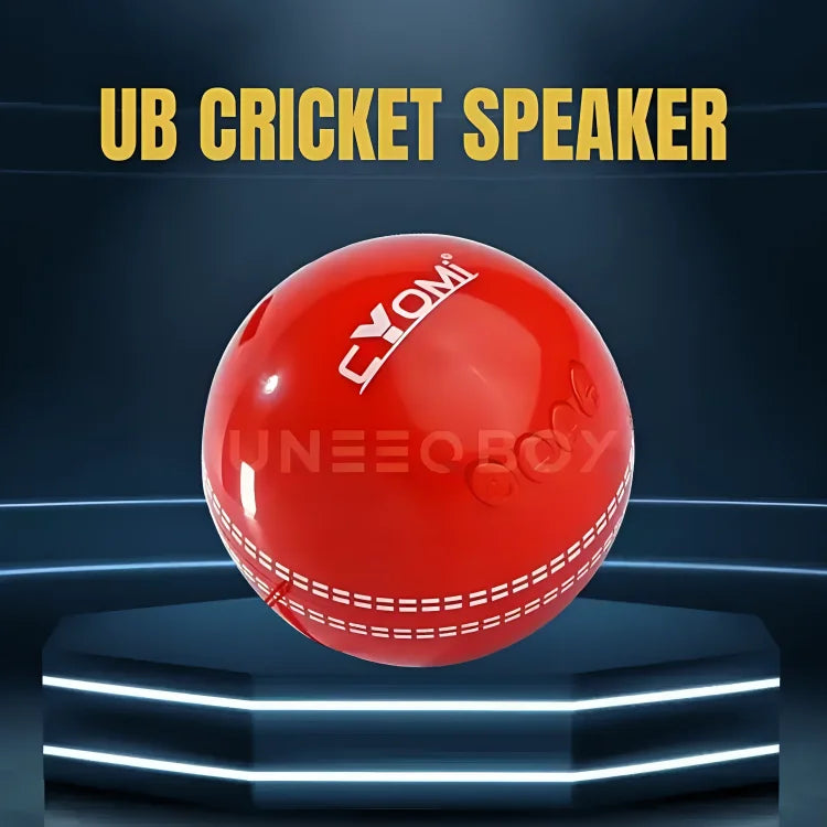 Wireless Cricket Red Ball Speaker