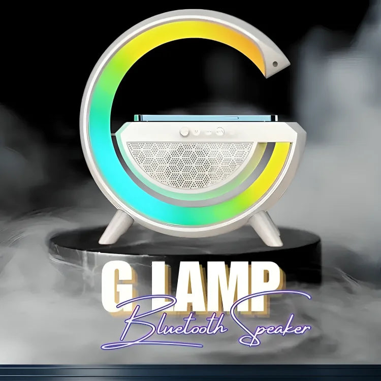 G Lamp with Bluetooth Speaker & Wireless Charger