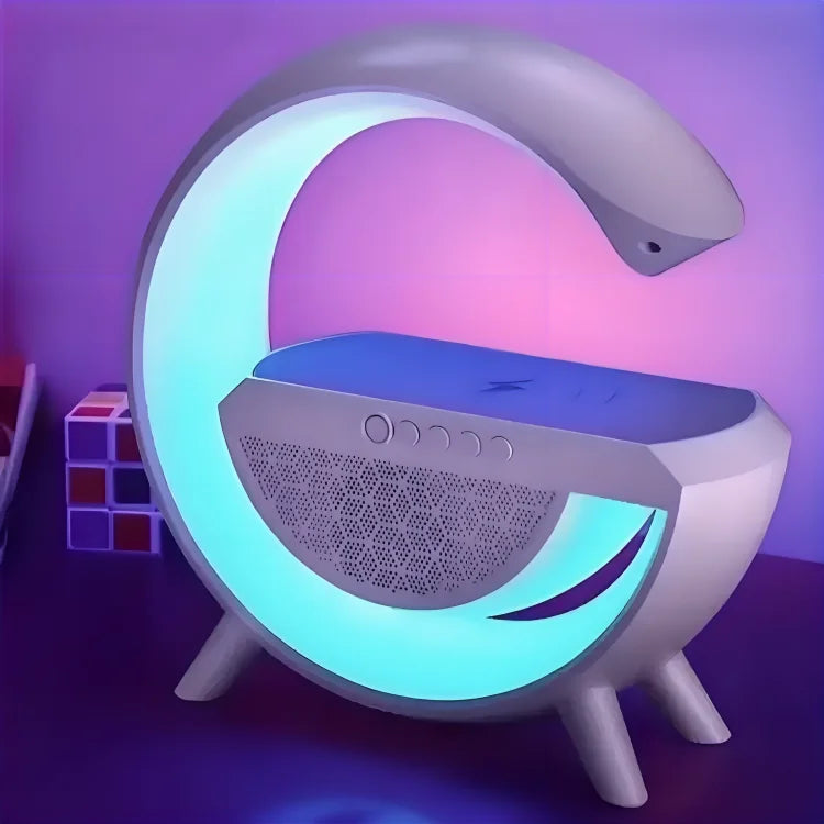 G Lamp with Bluetooth Speaker & Wireless Charger