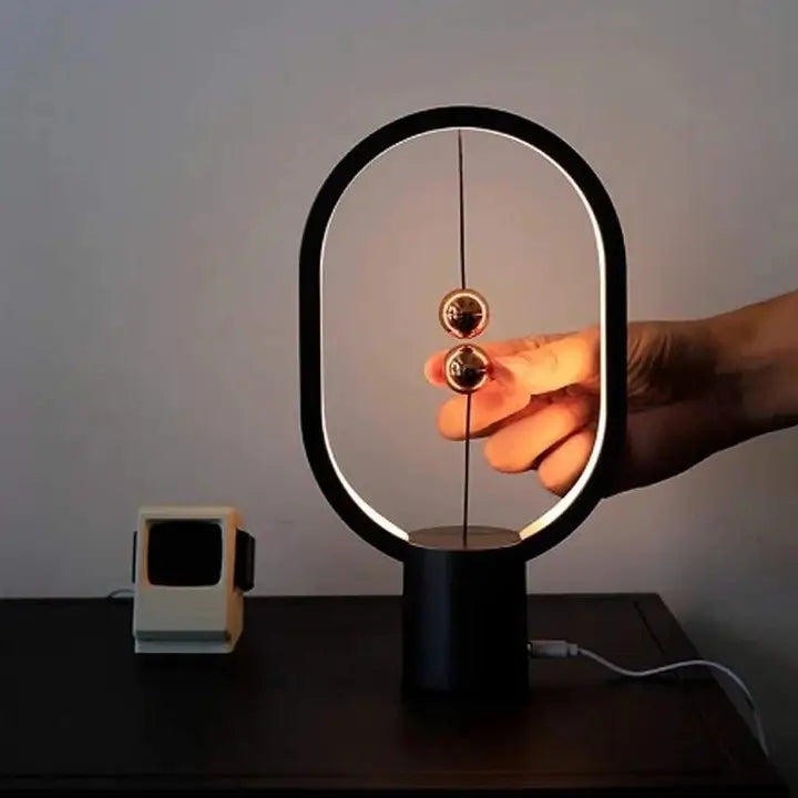 Magnetic Ball Switch Control Led Lamp