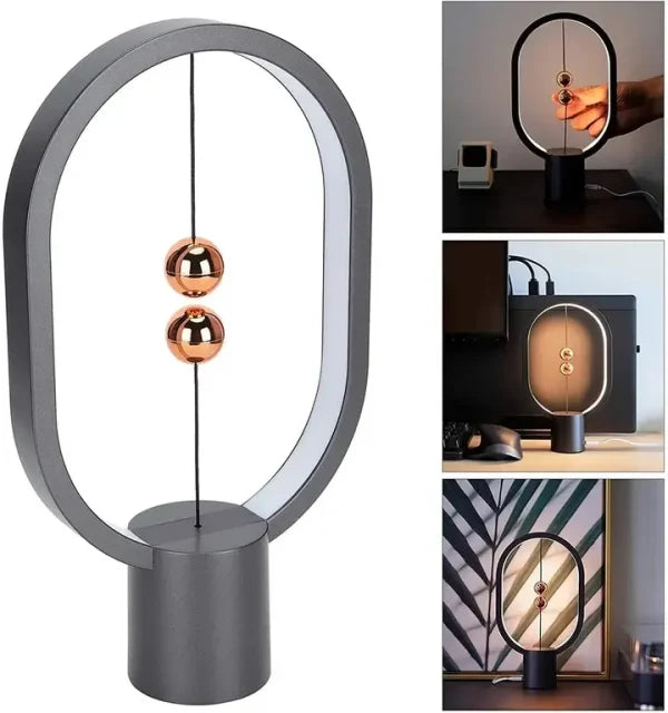 Magnetic Ball Switch Control Led Lamp