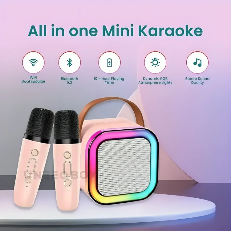 Mini Karaoke Speaker & 2 Mic Set