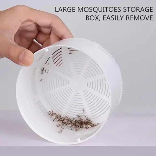 Portable Eco-Friendly Mosquito Lamp with Dual Zapper