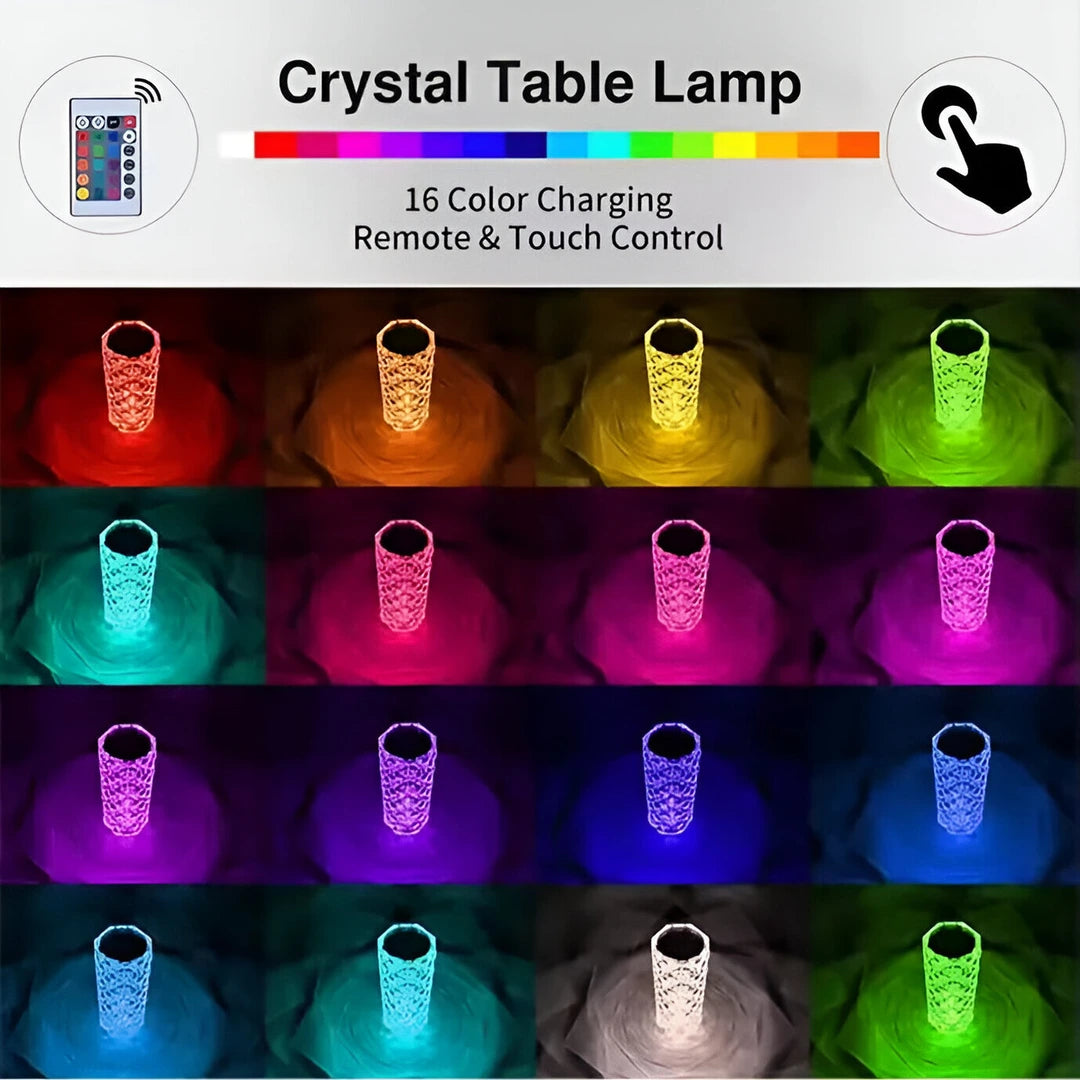 Usb Touch Crystal Lamp