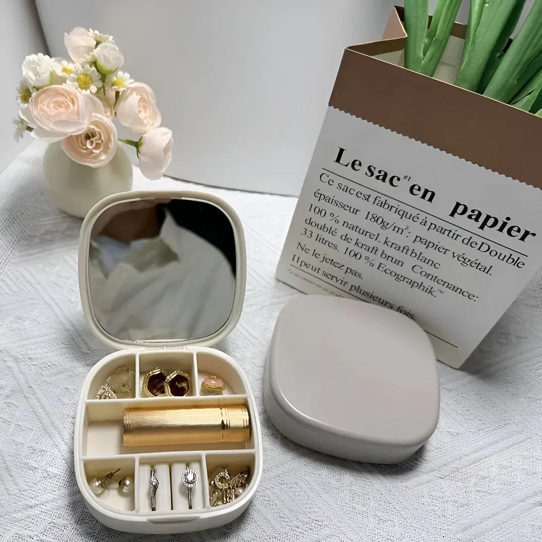 Mini Portable Jewellery Box