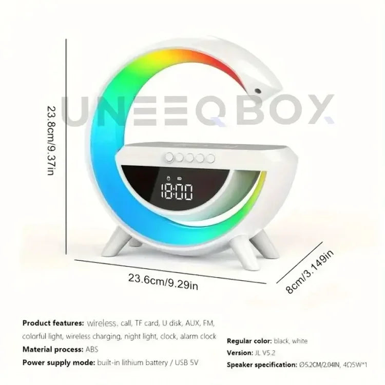 UB Max G Clock with Wireless Charging, Lamp & Speaker