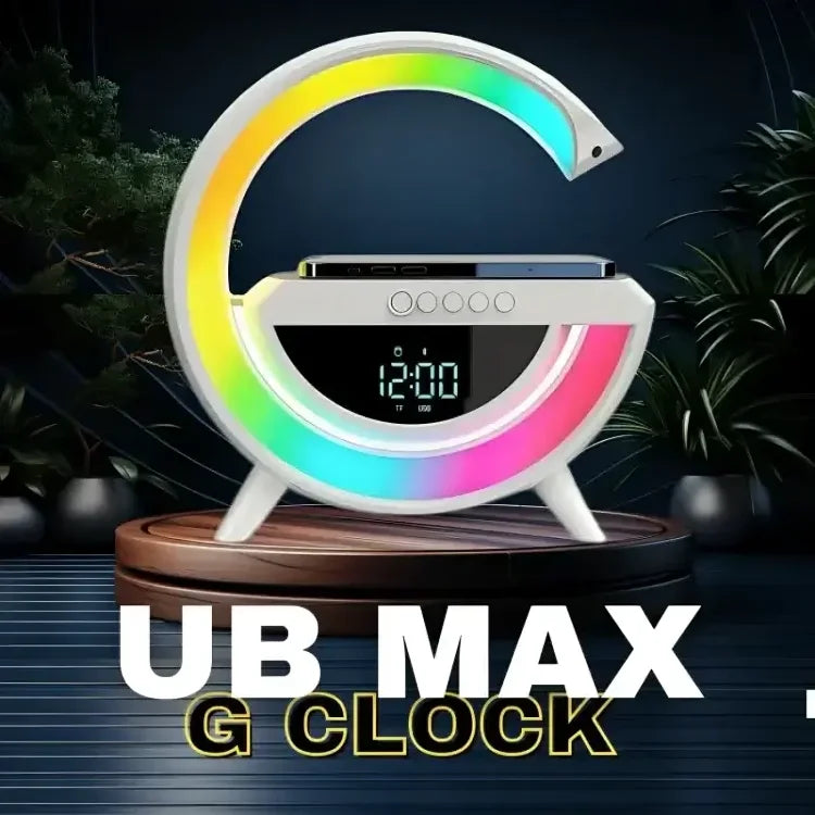 UB Max G Clock with Wireless Charging, Lamp & Speaker