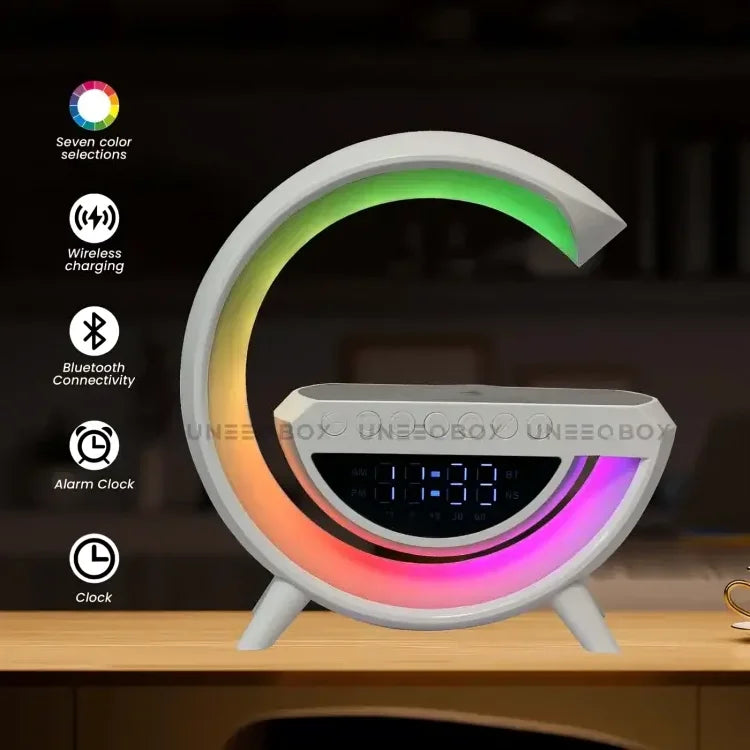 UB Max G Clock with Wireless Charging, Lamp & Speaker