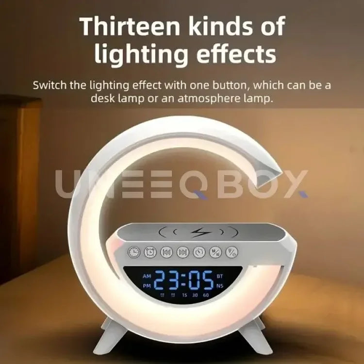 UB Max G Clock with Wireless Charging, Lamp & Speaker