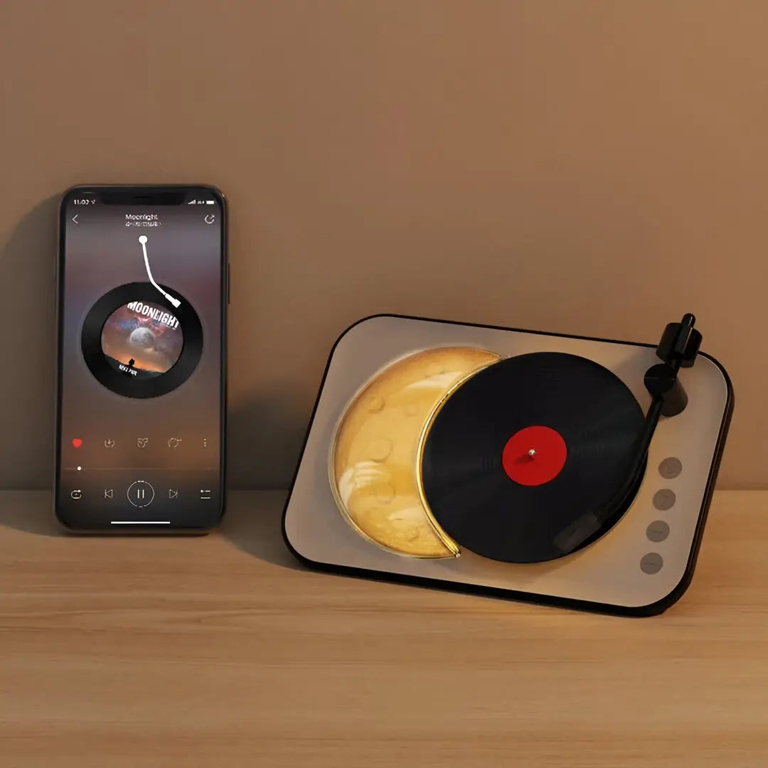 Vinyl record player