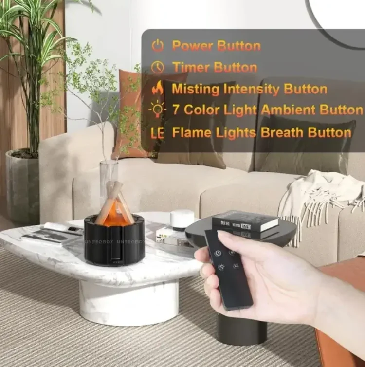 Bonfire Aroma Flame Humidifier