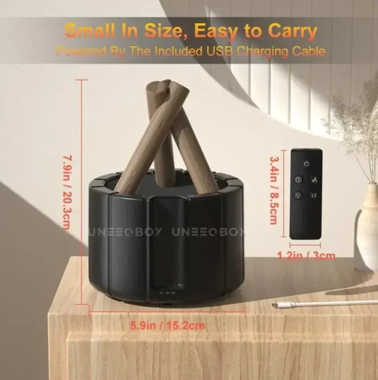 Bonfire Aroma Flame Humidifier